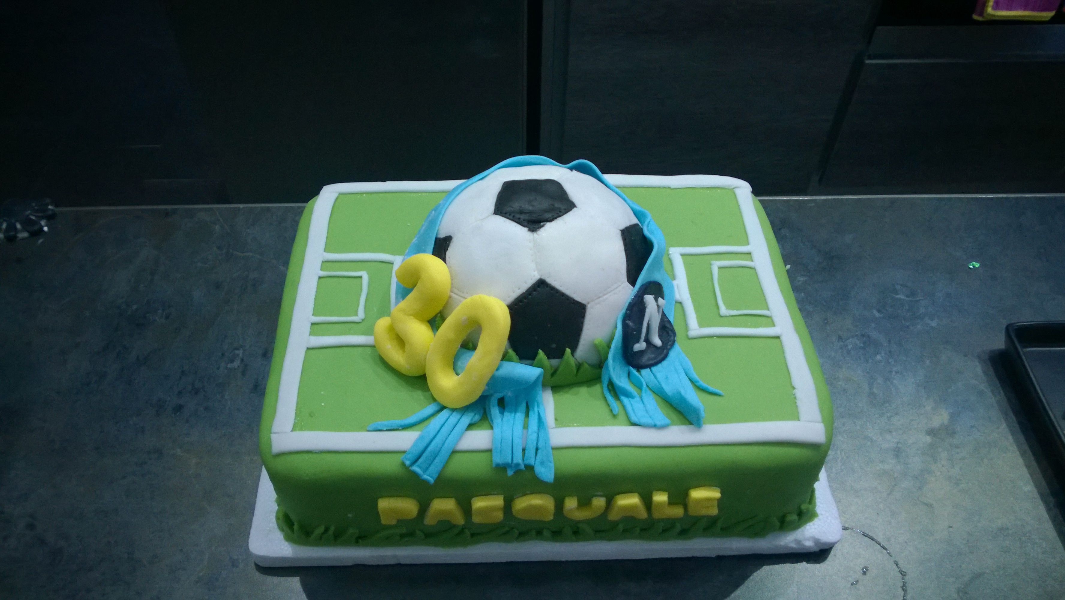 Decorazione Torta Pallone Calcio Semplifica le facilità