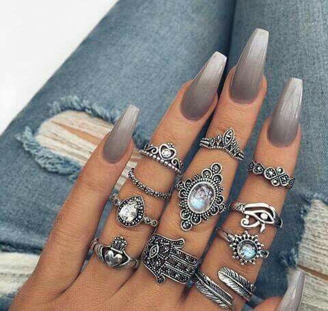 Maniküre Ombre 2018 #nails