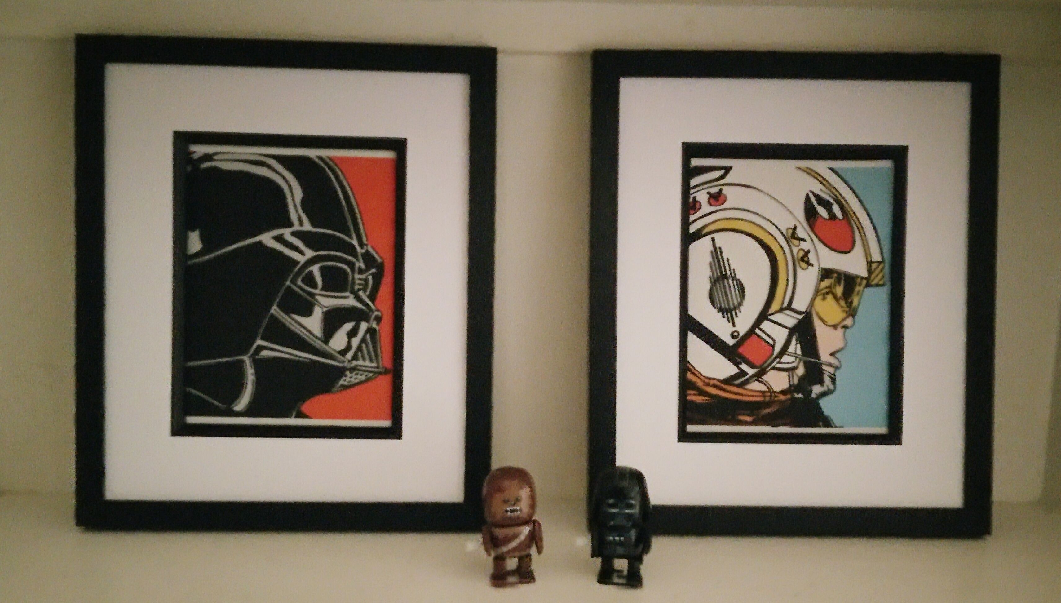 Framed Star Wars Darth Vader Fabric Artwork Fan Art Movie Framed Star Wars Darth Vader Fabric Artwork Fan Art Movie