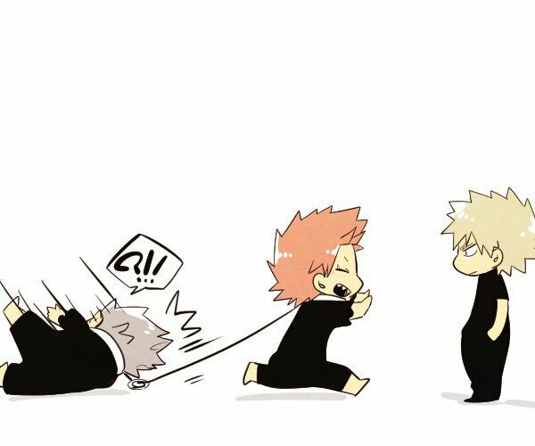 Kirishima Eijirou & Tetsutetsu Tetsutetsu & Bakugou Katsuki | Kirishima