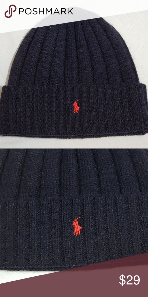 red polo skull cap