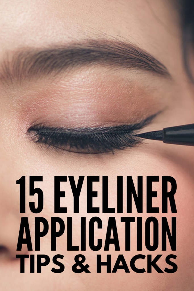 15 Eyeliner Hacks for Beginners | Learn how to apply winged eyeliner – and how to apply liquid eyeliner – with this collection of life-changing makeup tricks! You’ve probably already tried the tape, business card, and bobby pin tricks, and we’re excited to share so many other simple yet transformative makeup hacks to help you get the perfect cat eye every single time. Whether you prefer pencil, gel, or liquid liner, these tips are for you! #liquideyeliner #eyelinertutorials #howtoapplyeyeliner Double Eyeliner, Simple Eyeliner, Perfect Eyeliner, How To Apply Eyeliner, Applying Eyeliner, Bottom Eyeliner, Natural Eyeliner, Tips For Eyeliner, Natural Makeup