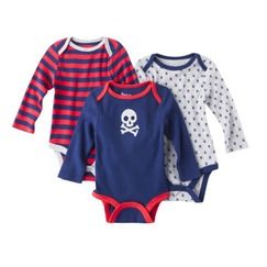 Circo Infant Bodysuits 3 PACK Size 0-3M NWT