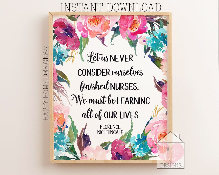 gift for nurse florence nightingale quote let us never