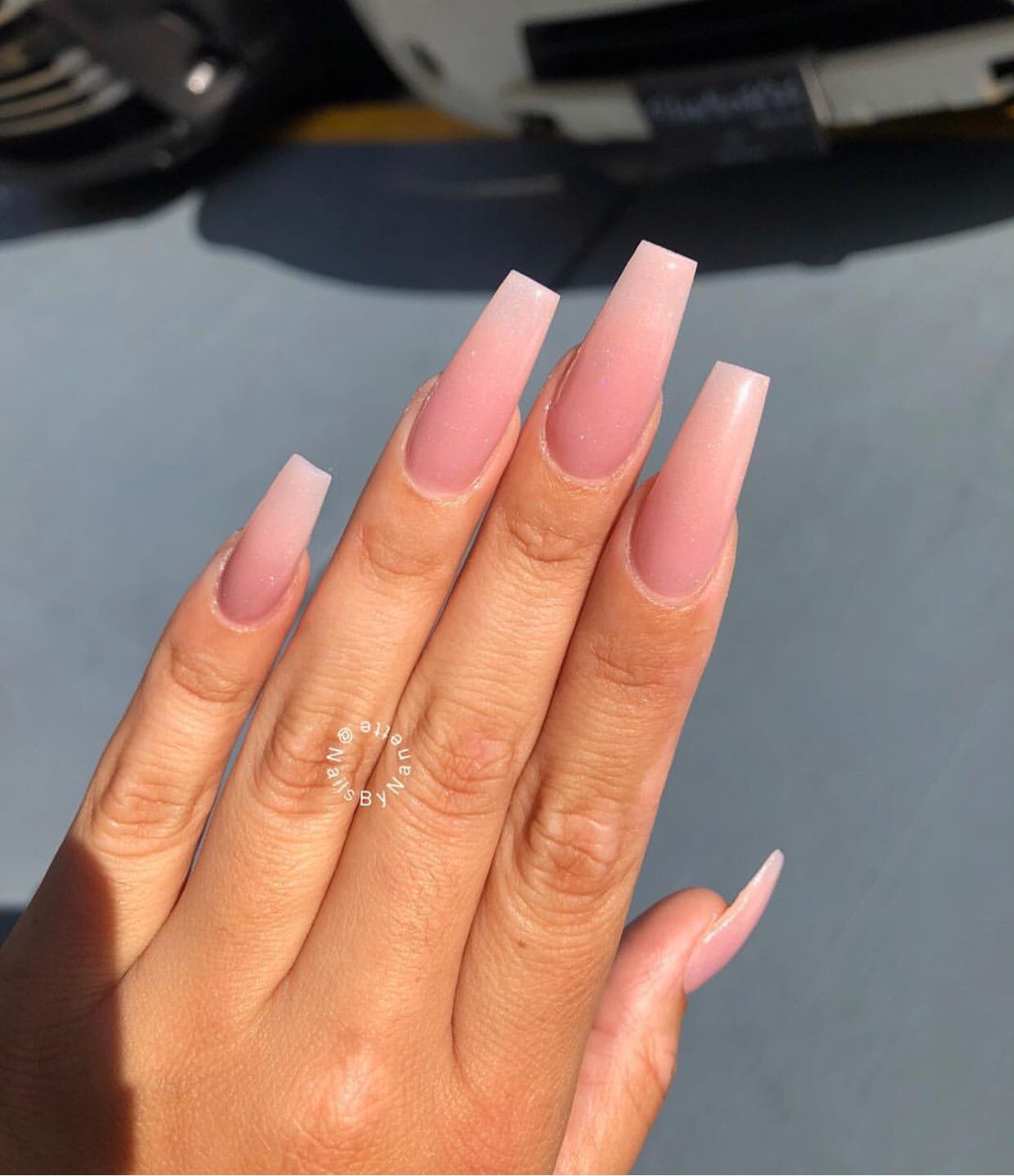 Matte Electric Blue Long Square Shape Acrylic Nails Summernails Long Square Acrylic Nails Long Acrylic Nails Long Square Nails