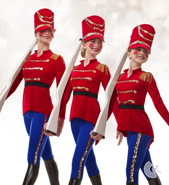 NWT Nutcracker Soldier Child Pullover Coat Military Zipperback Dance Costume