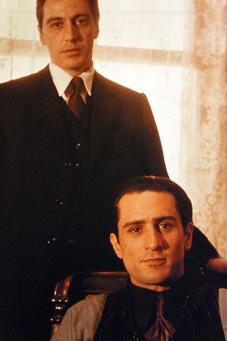 "Michael Corleone" and "Don Vito Corleone" | Godfather movie, The