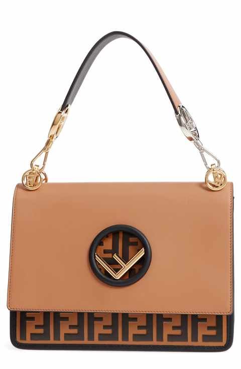 Fendi Small Kan I Logo Leather Shoulder Bag $2950.00 on 05/21/18 Gucci Handbags, Cheap Handbags, Kate Spade Handbags, Handbags Michael Kors, Fashion Handbags, Purses And Handbags, Luxury Handbags, Fashion Bags, Leather Handbags