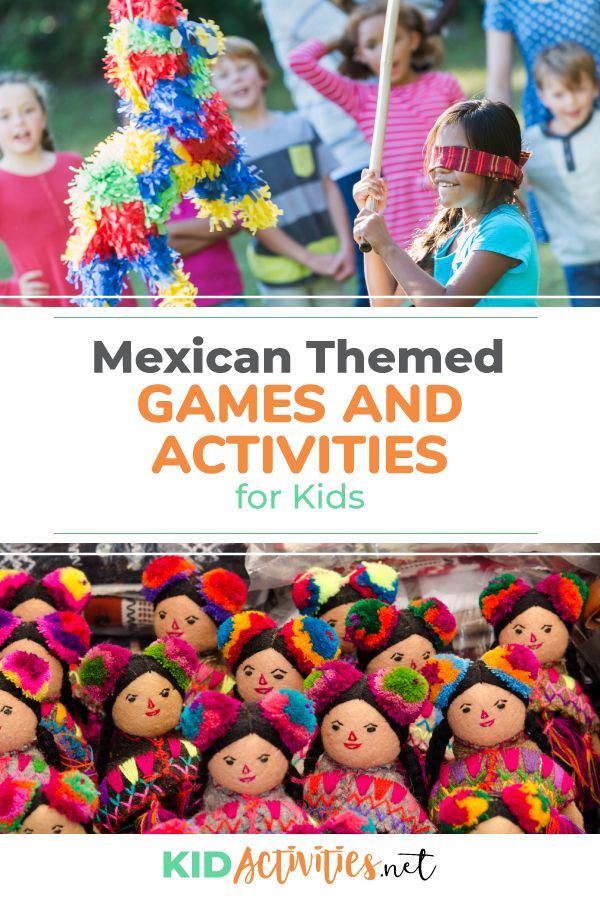 Mexican Games and Activities for Kids