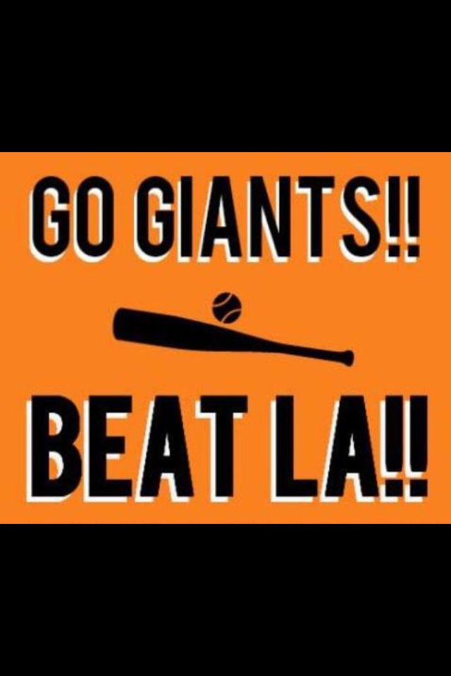 san francisco giants beat la