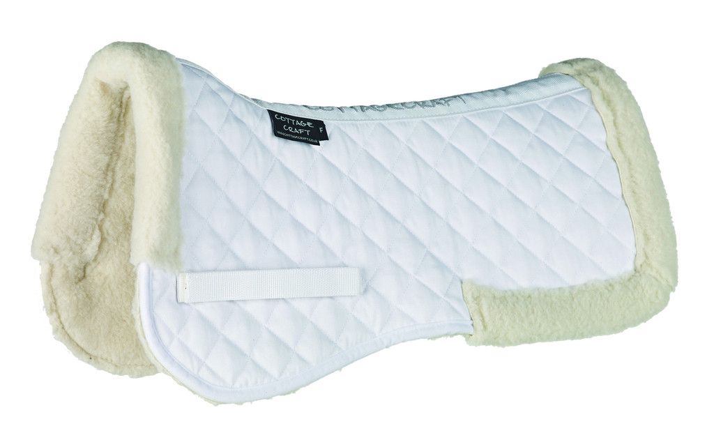 Cottage Craft Synthetic Fleece Lined Half Pad