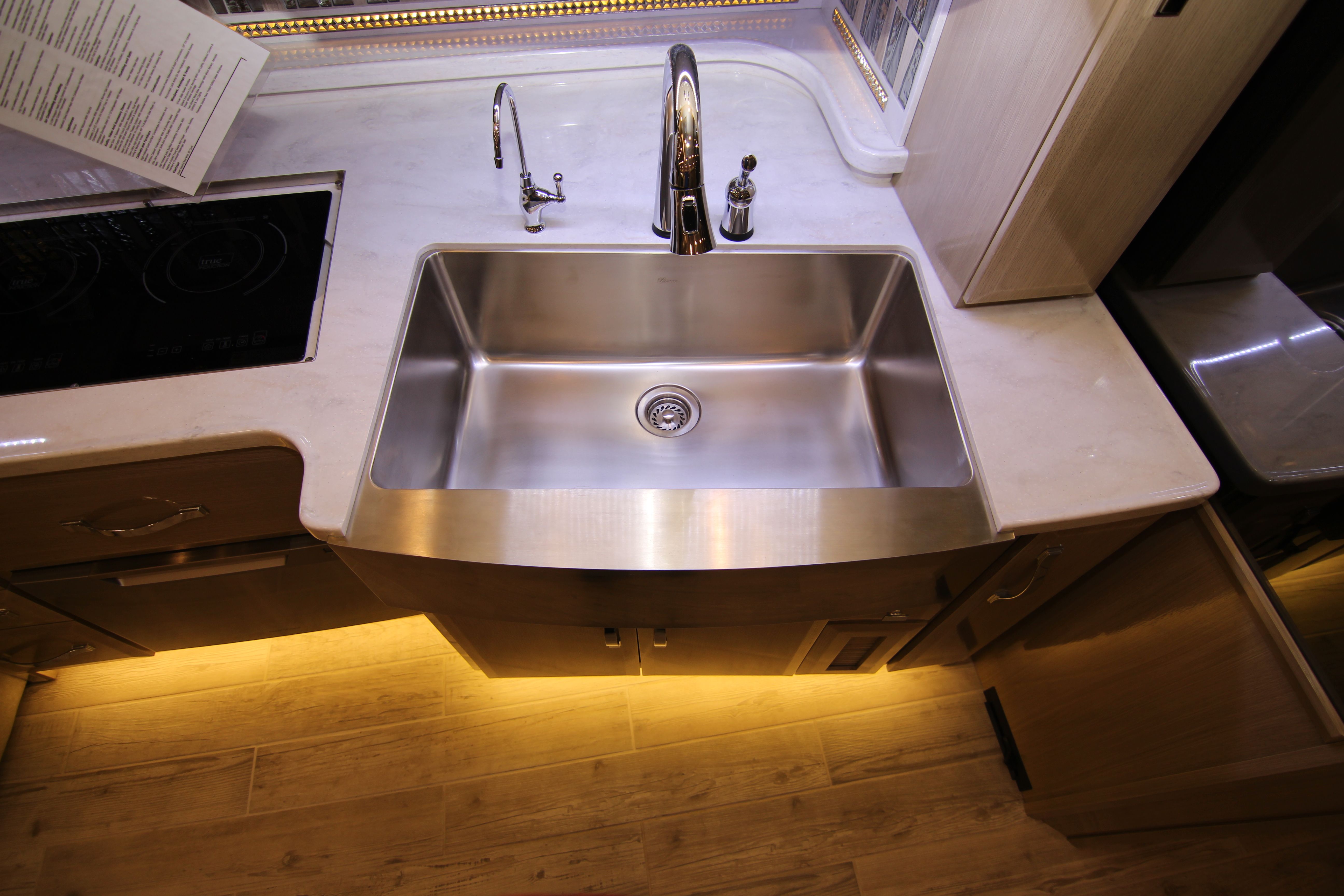 The New Deep kitchen Sink in the 17' King Aire! | Deep ...