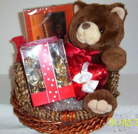 Baby Grandson Valentines Day Gift Baskets Cute Chocolate Basket Baby Grandson Valentines Day Gift