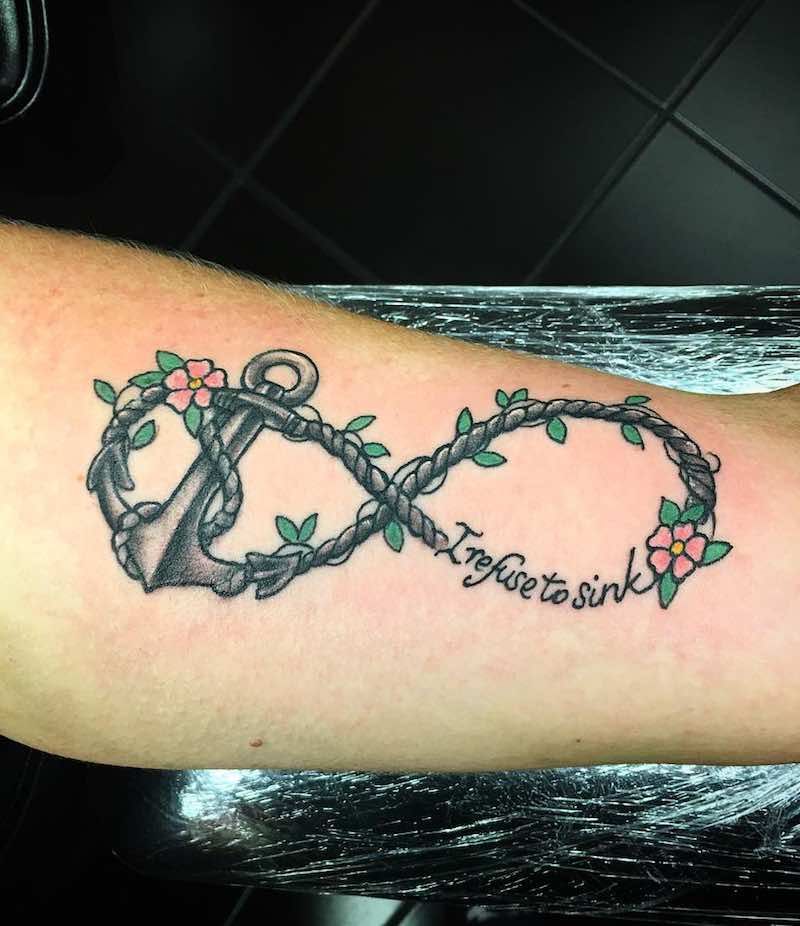 Anchor Tattoos Tattoo Insider Anchor tattoos, Infinity anchor