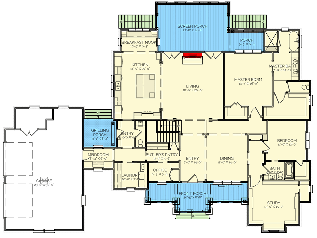 Plan 130019LLS: Exclusive Craftsman Home Plan with Loft