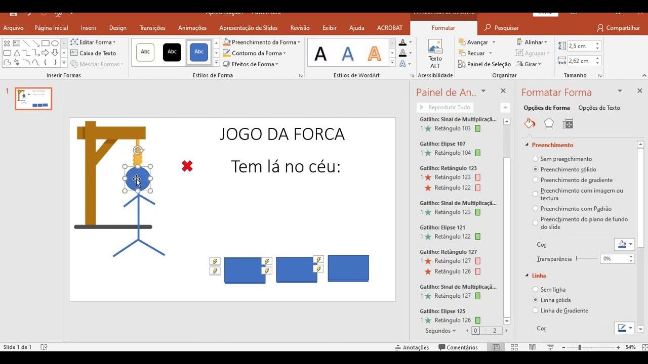 Criar Jogo Da Forca No Power Point Passo A Passo Power Point Como Fazer Video Educacao