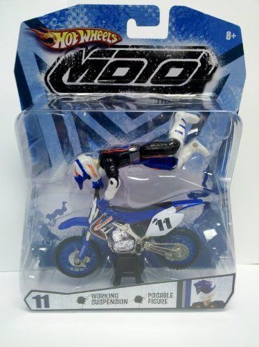 hot wheels motorbike with rider