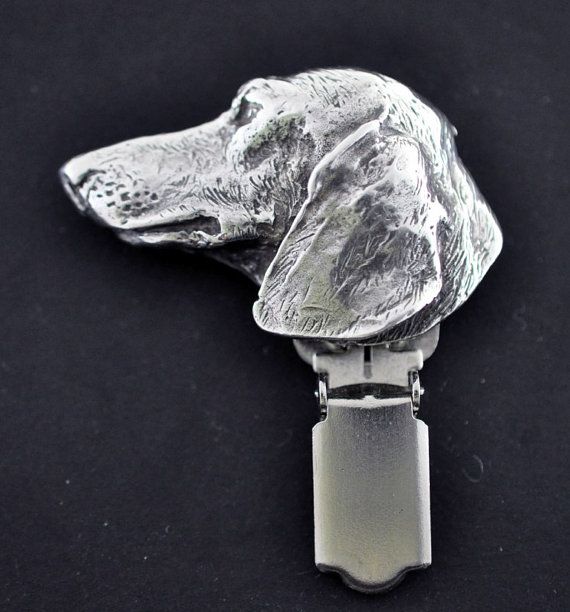 Dog clipring Limited Edition Dachshund Ring Clip//Number Holder ArtDog