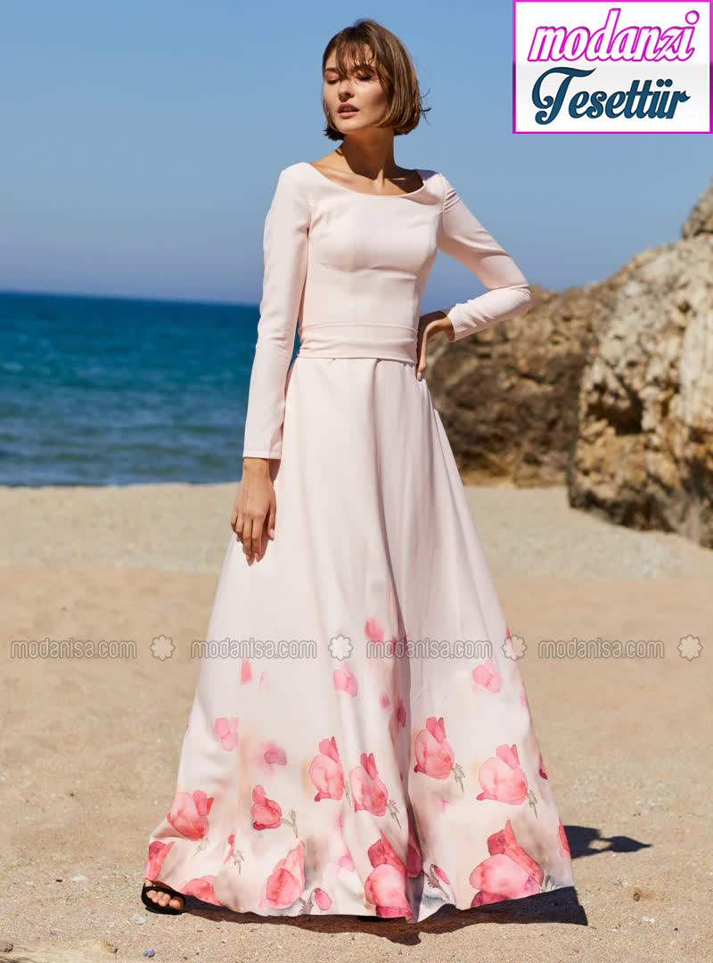 Modanisa Cicek Desenli Elbise Pembe Elbise Elbise Modelleri Moda Stilleri Modanisa Cicek Desenli Elbise Pembe Elbise Elbise Modelleri Moda Stilleri