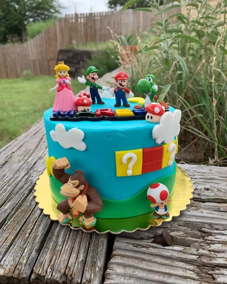 15 Amazing Cute Super Mario Cake Ideas Designs Mario Birthday 08bf8010bb5e92264e69127b2b91ed53.webp