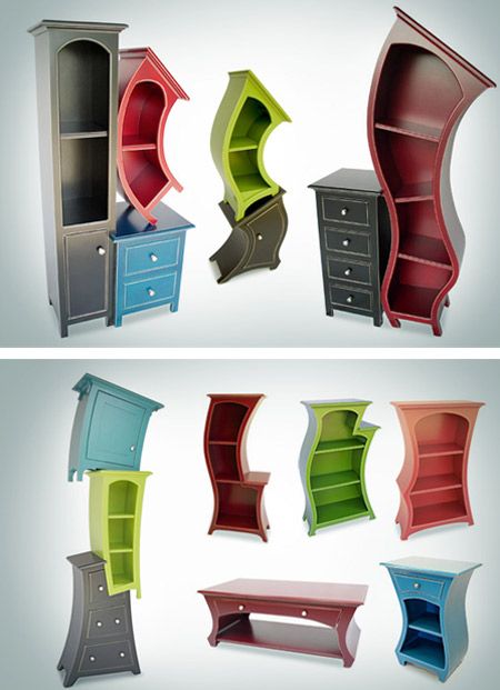 10 Coolest Items Inspired By Alice In Wonderland Melting Furniture Great Touch And Very Fun Can Be Painted Over To
