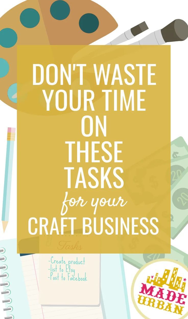 Jun 27, 2020 - Handmade businesses are often a side project, so owners must be sure they're spending their time wisely and not wasting it on low-value tasks. Business Help, Etsy Business, Home Based Business, Business Advice, Art Business, Business Tools, Handmade Business, Starting A Business, Business Planning