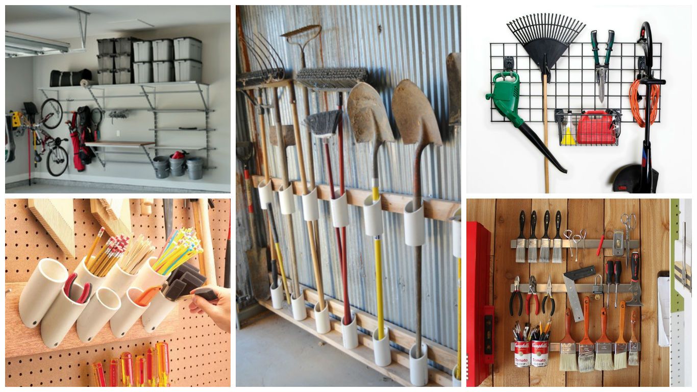 Top 15 Ingenious Ideas To Declutter &amp; Organize The Garage