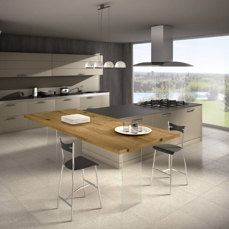 Pourquoi choisir une cuisine avec plan de travail bois Ideas para - table de cuisine avec plan de travail Pourquoi choisir une cuisine avec plan de travail bois Ideas para - table de cuisine avec plan de travail