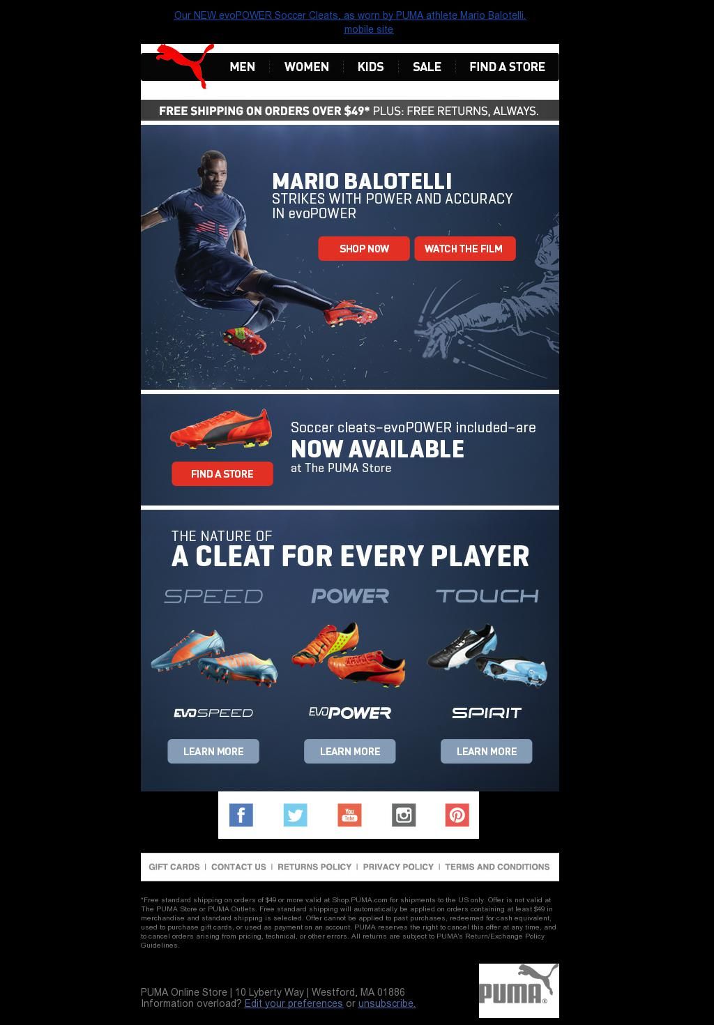 newsletter puma newsletter puma