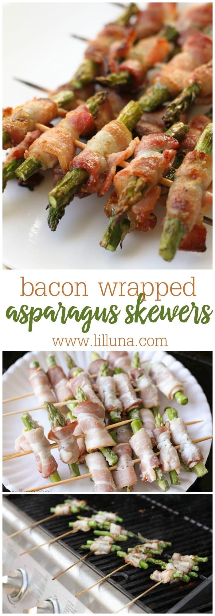 This recipe is inspired by one of our favorite Disneyland foods - Bacon Wrapped Asparagus Skewers f
