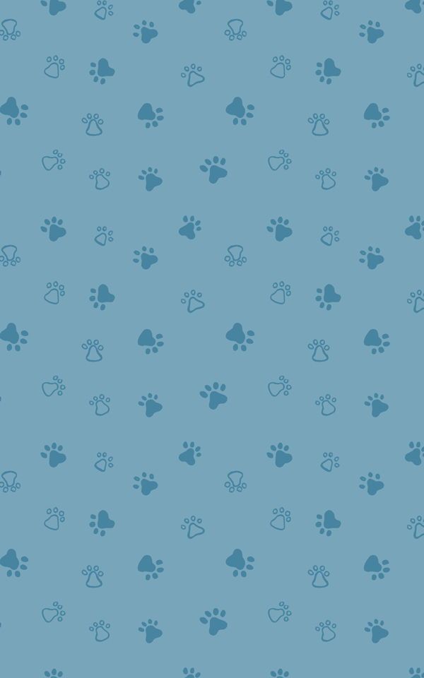 Paw Print Pattern Vinyl Flooring