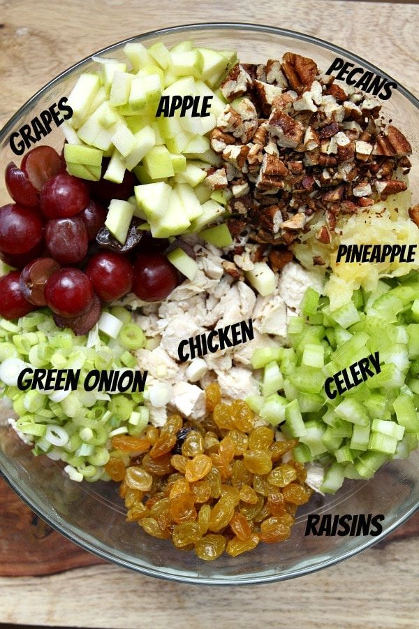 Fruity Curry Chicken Salad