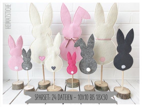 Embroidery file Happy Easter Bunny 10x10 Easter Bunny Easter Time Easter Easter Resurrection