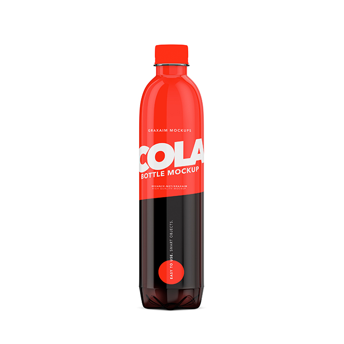 Download Packreate » Cola Bottle Pet - Mockup - 500ml in 2020 | Bottle, Bottle mockup, Cola