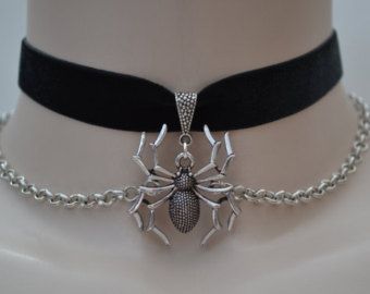 Bisutería collar góticos calavera aprox 36cm