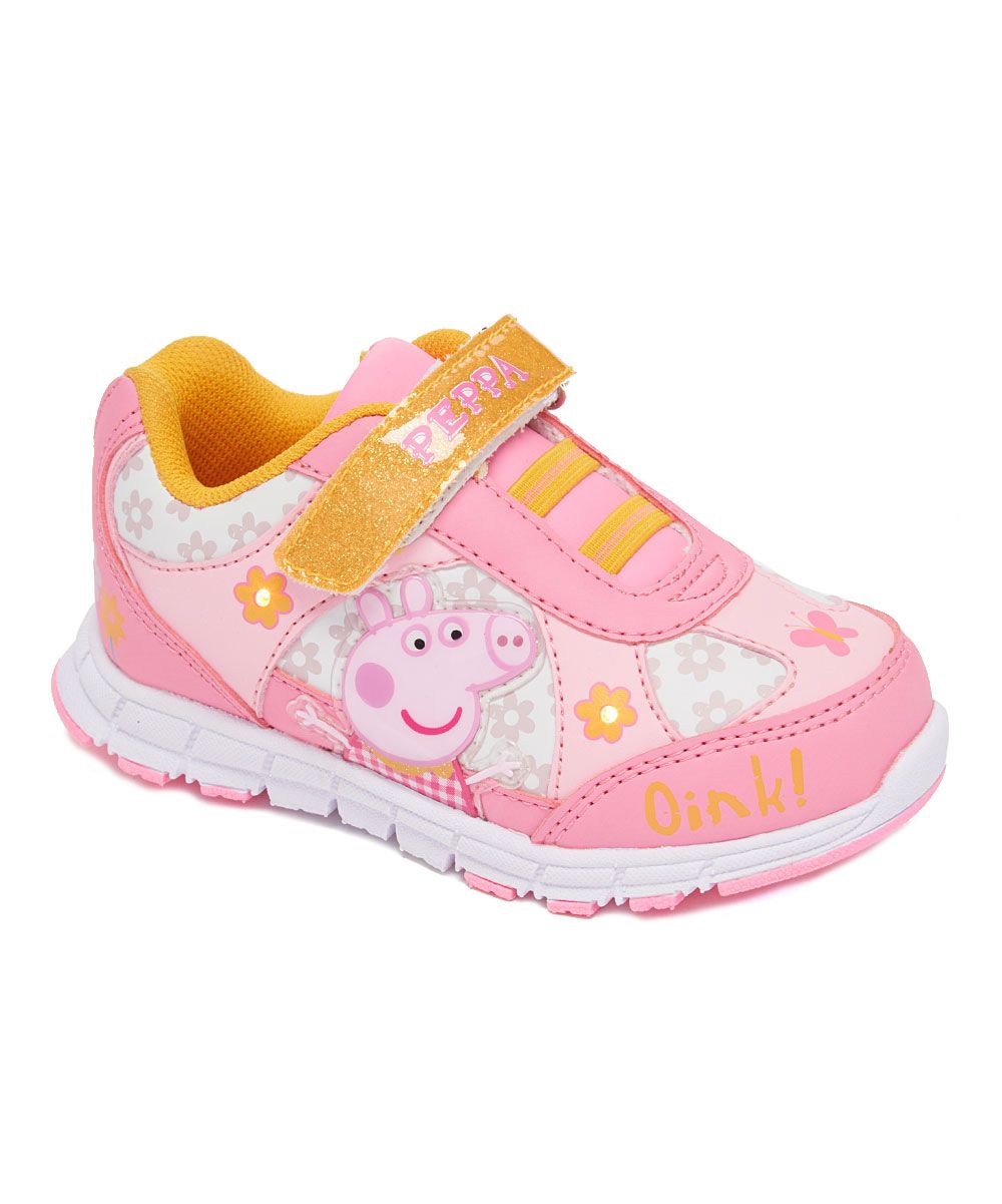 Peppa Pig Light Up Sneakers Girls Shoes