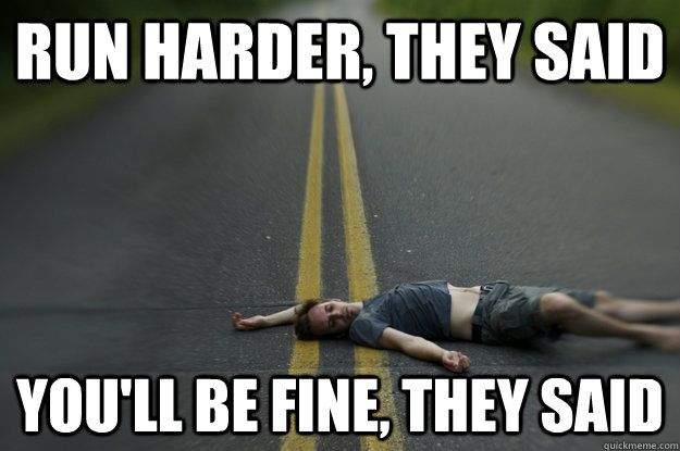 La séance de fractionné vous avait plu, place donc à la psychologie d'une séance de côtes. Courir en côte est sûrement ce qui parait le plus fou pour le non runner, devant même l'entrainement fract... Running Quotes Funny, Workout Quotes Funny, Running Humor, Workout Memes, Gym Humor, Running Tips, Running Workouts, Funny Quotes, Running Posters