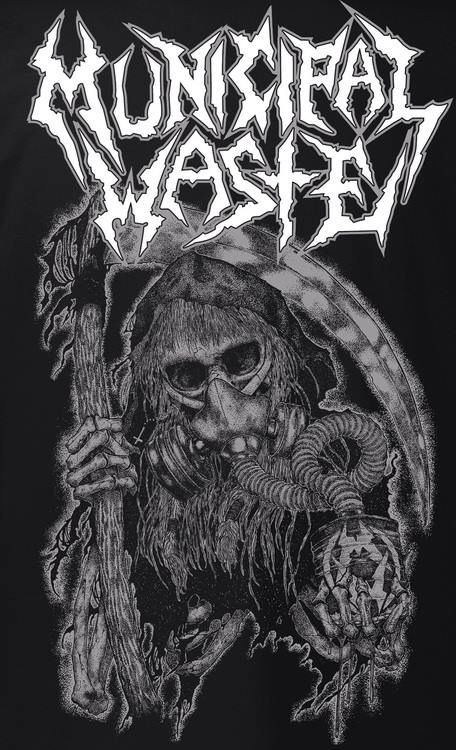 Municipal Waste Art Metal Artwork Metal Drawing Rock N Roll Art