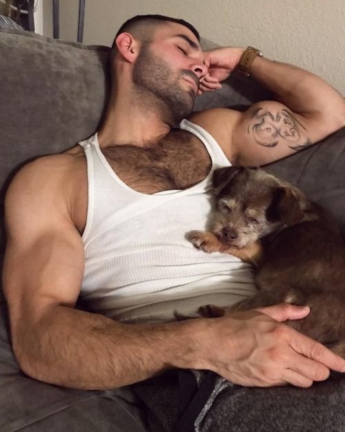 Hunky Guy Wild Doggy Action
