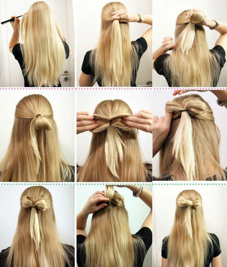 Hairstyle easy to do in a few steps: ideas and beautiful Messy and Long