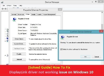 displaylink not working windows 10 screen black displaylink not working windows 10 screen black
