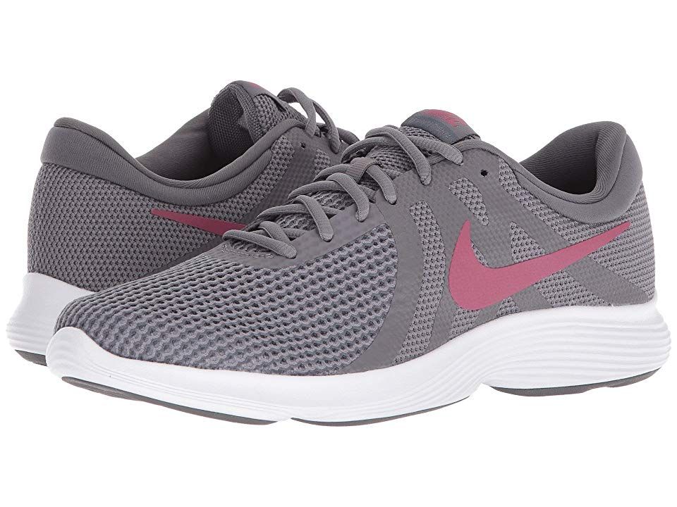 nike men's revolution 4 dark grey running shoes