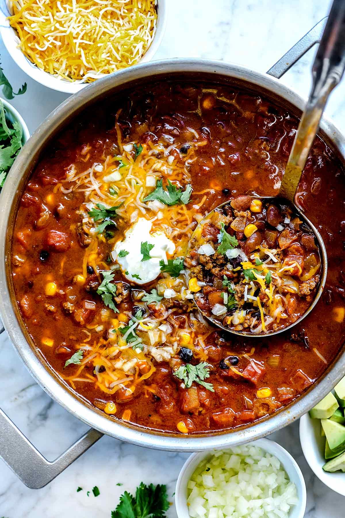 Easy Taco Soup Stove Top Crock Pot Or Instant Pot Foodiecrush Easy Taco Soup Stove Top Crock Pot Or Instant Pot Foodiecrush