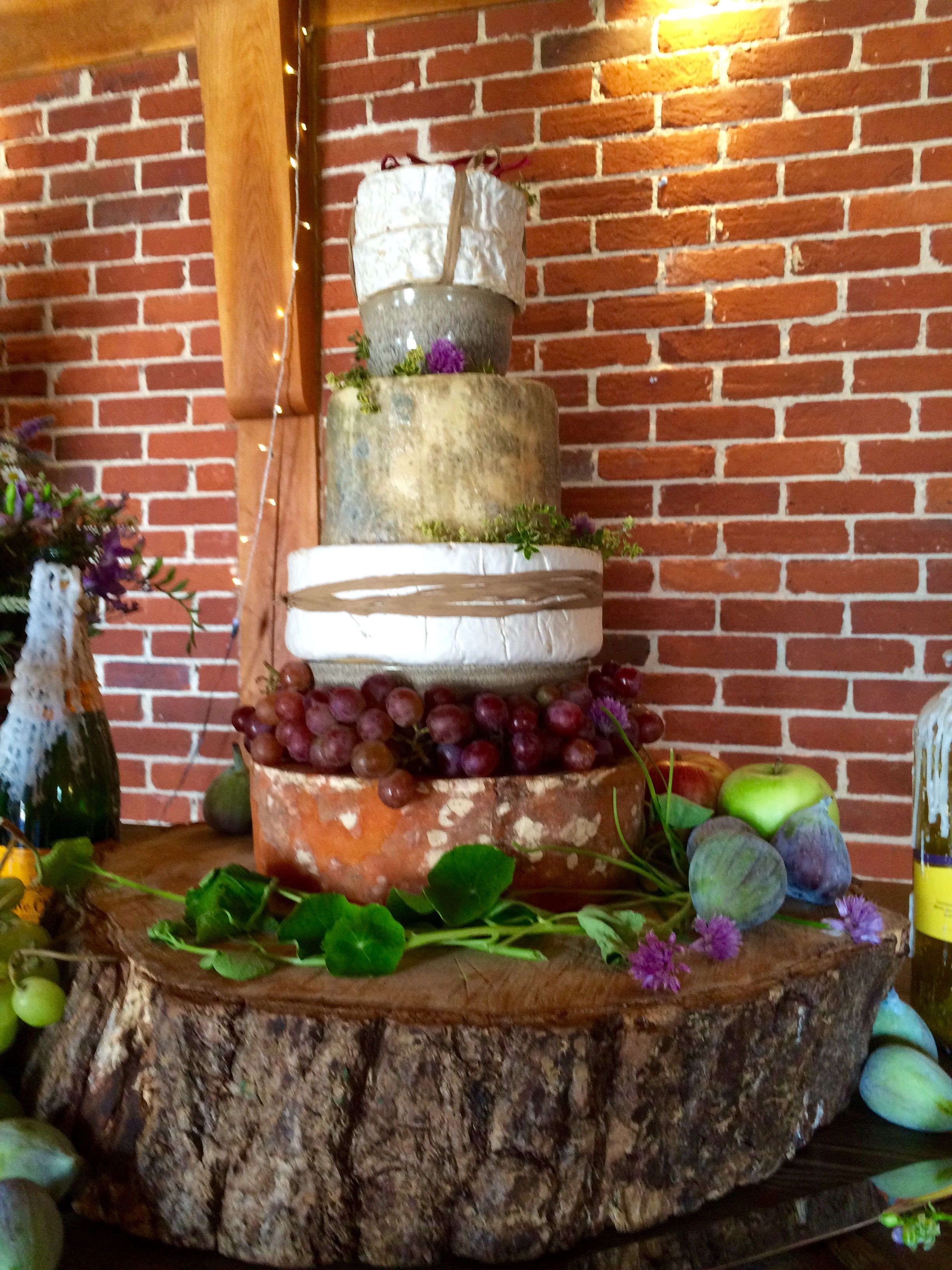Kentish cheeses cheese tower cheesecake The Ferry House