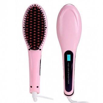 Instant Beard Comb Straightener In 2020 Beard Straightening Hair Brush Straightener Straightening Brush