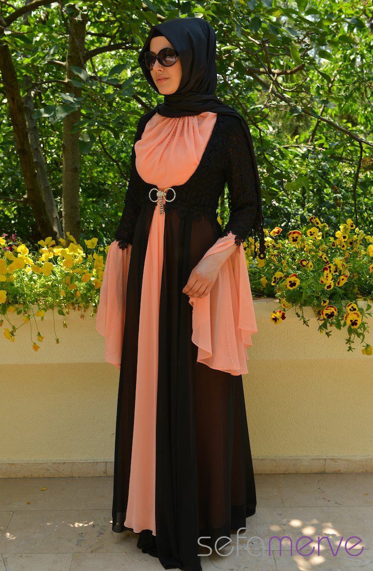 Sefamerve Abiye Elbiseler Pdy 3263 02 Somon Islamic Fashion Fashion Style Sefamerve Abiye Elbiseler Pdy 3263 02 Somon Islamic Fashion Fashion Style