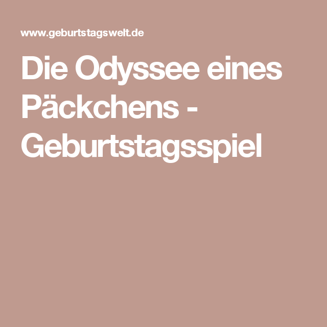 Partyspiele zum kennenlernen erwachsene