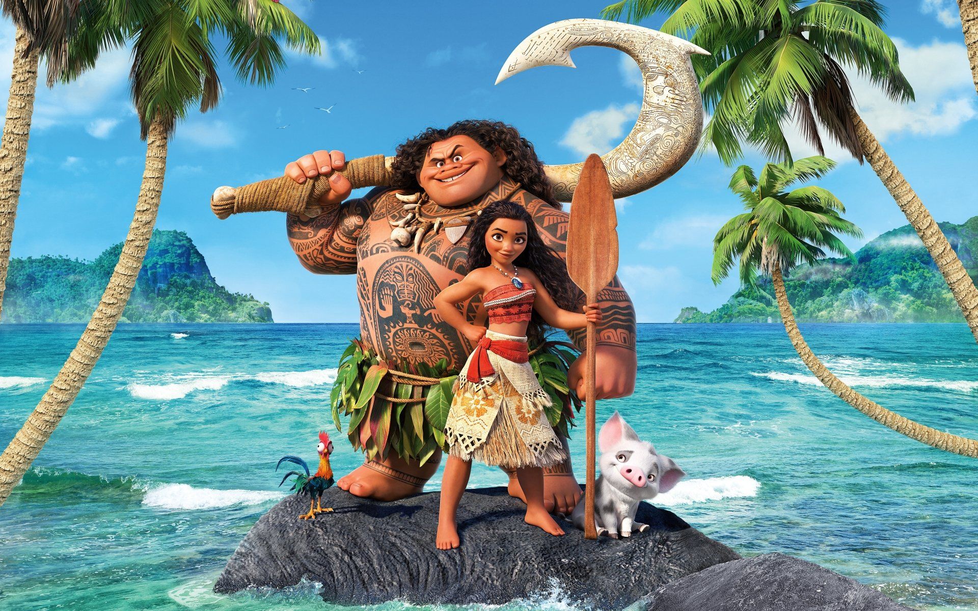 Disney Moana Customized Wallpaper 