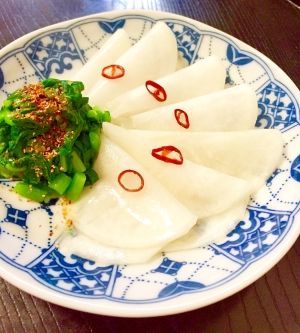 おいし〜い☆千枚漬け」かぶで簡単な千枚漬け