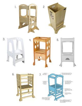 Montessori Learning Towers, Fun Pods and Kids Kitchen Helper... | how we montessori | Bloglovin' Toddler Kitchen Stool, Diy Kids Kitchen, Ikea Kitchen, Ikea Kids, Montessori Bedroom, Montessori Toddler, Kitchen Stand, Kitchen Stools, Baby Design
